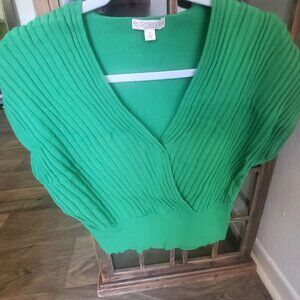 eva mendes lime green top